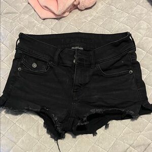 American Eagle Outfitters Women's Black Jean Shorts